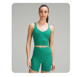 lululemon Align tank top Cascadia Green - Light Support A/B Cup
